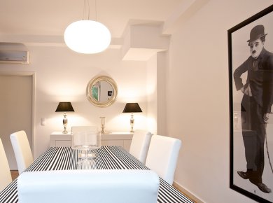 Newly furnished, modern, 1-bedroom apartment 70m2) with a parking space