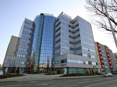 A-class office space (330m2) in the business/residential building built in 2007