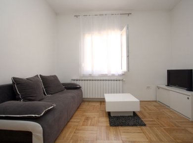 Refurbished, furnished, 1-bedroom apt (40m2)